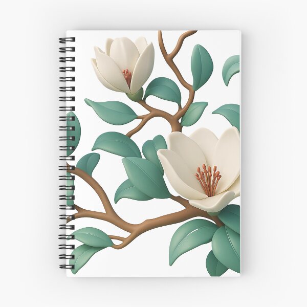 Item preview, Mangnolia 3D designed and sold by Karen Harding Art and Illustration .