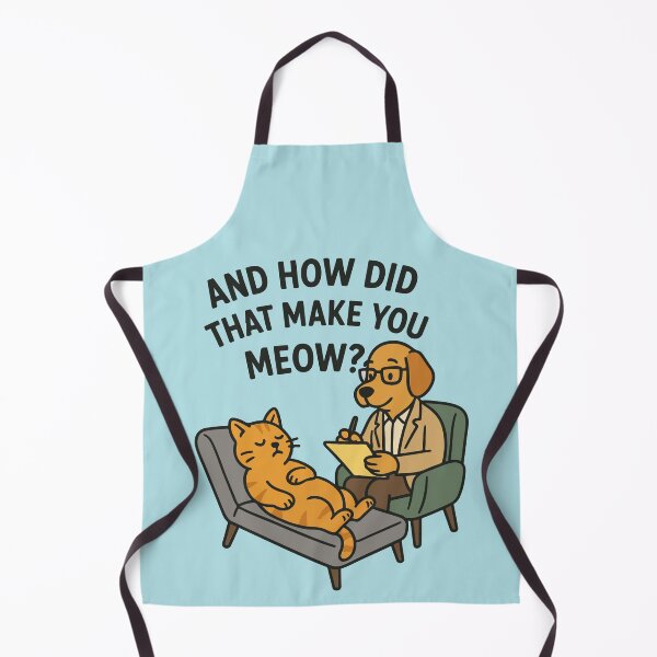 Item preview, Therapy Session – And How Did That Make You Meow? designed and sold by SillyPawsStudio.