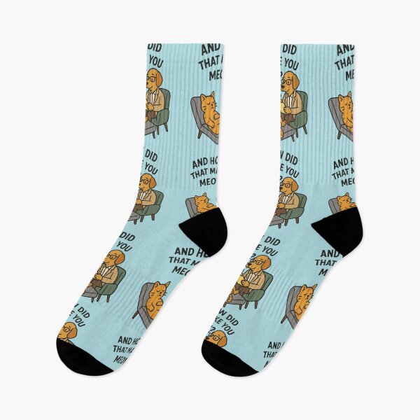 Item preview, Therapy Session – And How Did That Make You Meow? designed and sold by SillyPawsStudio.