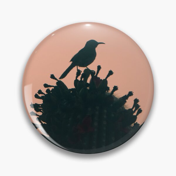 Item preview, Bird on Cactus at Sunrise – Saguaro National Park, Arizona designed and sold by navi-studios.