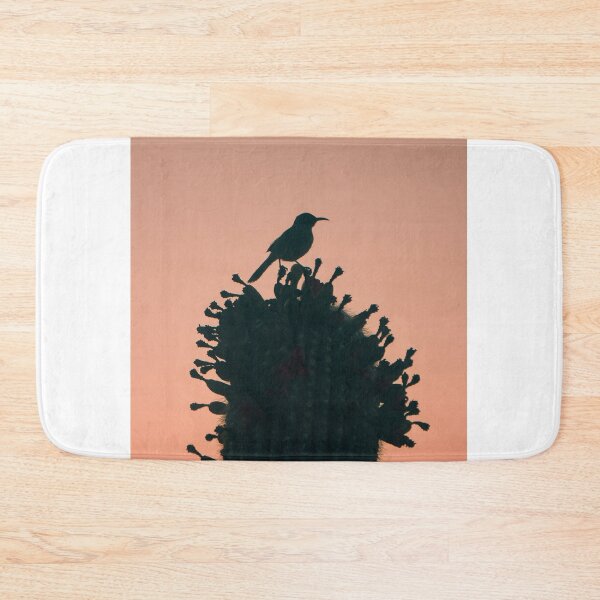 Item preview, Bird on Cactus at Sunrise – Saguaro National Park, Arizona designed and sold by navi-studios.