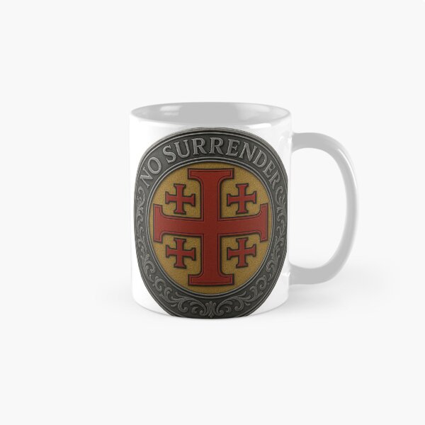 Item preview, Jerusalem Cross No Surrender designed and sold by historyandmore.