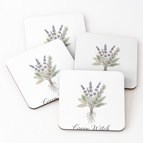 Item preview, Green Witch Dried Herbs Design designed and sold by ArtByYunus.