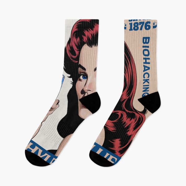 Item preview, Methylene blue biohacking - retro poster look Ginger designed and sold by WearTheTexts.