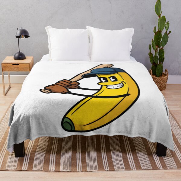 Item preview, Cute Banana - Funky Banana baseball designed and sold by Almanzalbert.
