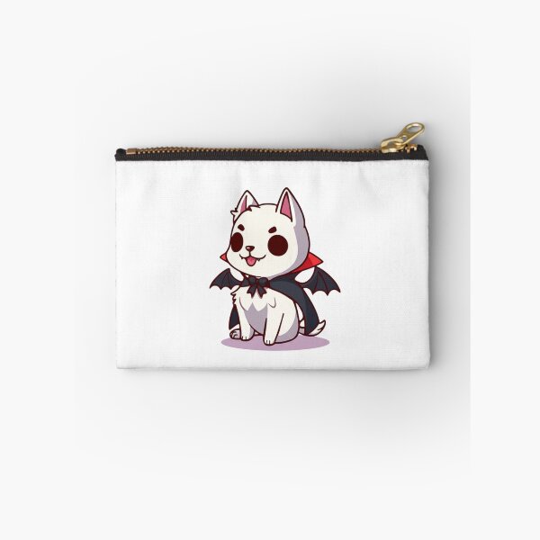 Item preview, Chibi Kawaii Vampire Dog | Cute Funny Halloween Puppy with Bat Wings | Anime Style Design designed and sold by ColorSplash123.