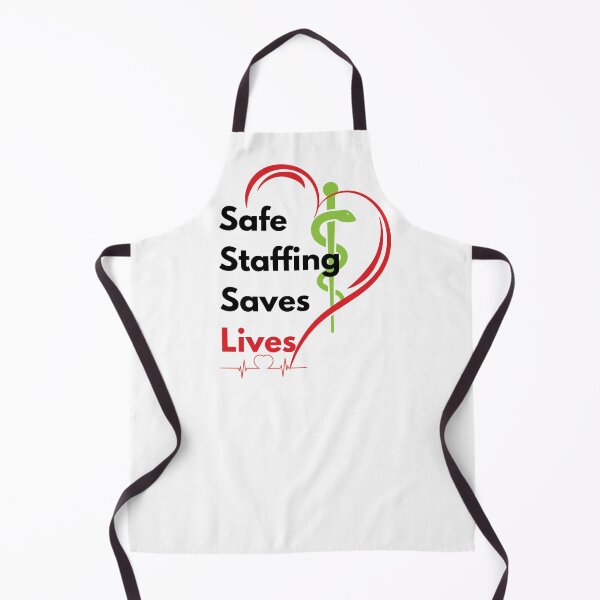Item preview, Safe Staffing Saves Lives– Healthcare Support, Nurses March & Nurse Strike Design designed and sold by Lunaria Arts.