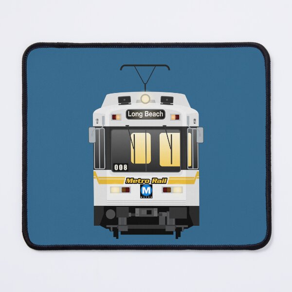 Item preview, Los Angeles Metro Rail Nippon Sharyo P865/P2020 Train (Older Yellow Jacket, Blue) designed and sold by LeonTransit.
