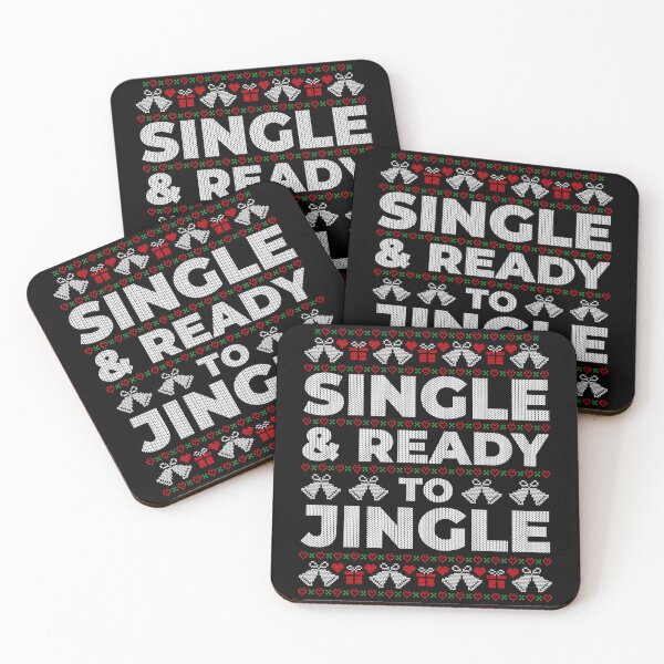 Item preview, Funny Single And Ready To Jingle Ugly Christmas Sweater designed and sold by hatwarhamteri.