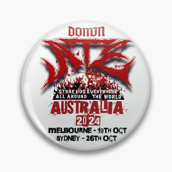 Item preview, Domin-ATE Tour Australia 2024 light designed and sold by Popsical  Prints.