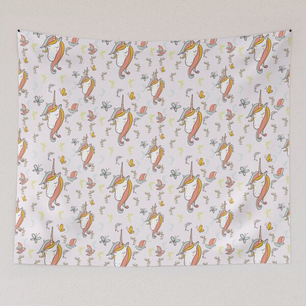 Item preview, Vintage Dreams Pink Unicorns designed and sold by Natashalhn.