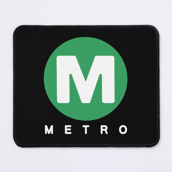 Item preview, Vintage Los Angeles Metro Logo (Green) designed and sold by LeonTransit.