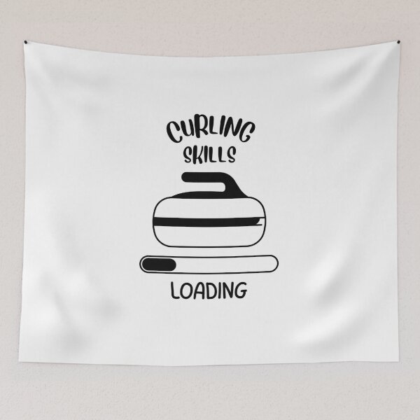 Item preview, Curling Skills Loading Future Curling Player Baby designed and sold by StrideSuccess.