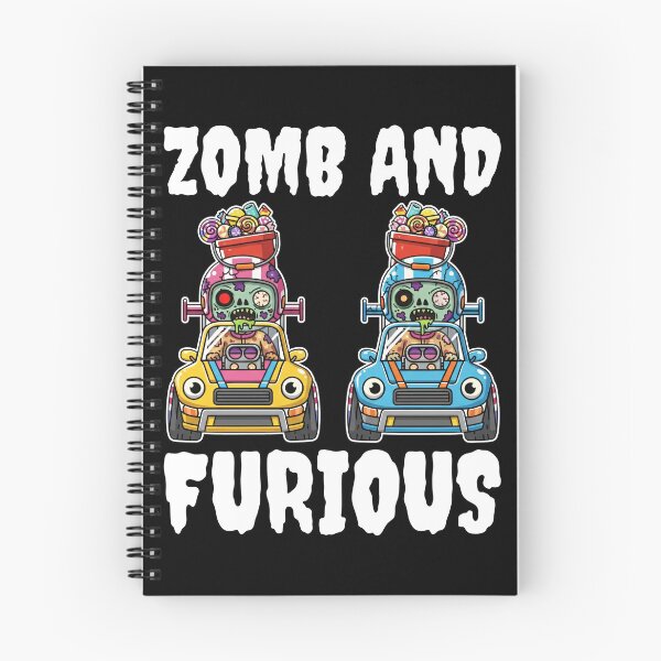 Item preview, ZOMB AND FURIOUS - ZOMBIE HALLOWEEN designed and sold by KEF Custom.