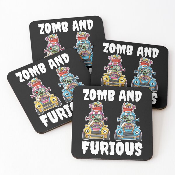 Item preview, ZOMB AND FURIOUS - ZOMBIE HALLOWEEN designed and sold by KEF Custom.