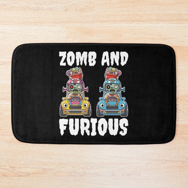 Item preview, ZOMB AND FURIOUS - ZOMBIE HALLOWEEN designed and sold by KEF Custom.