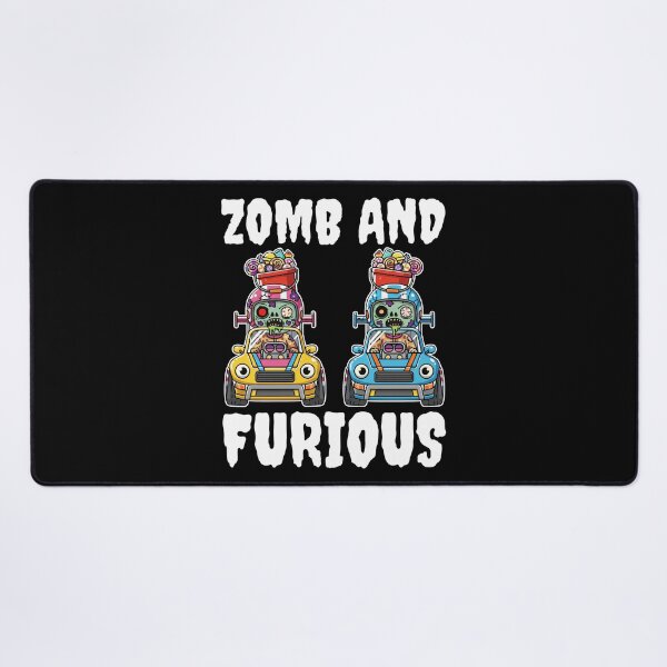 Item preview, ZOMB AND FURIOUS - ZOMBIE HALLOWEEN designed and sold by KEF Custom.