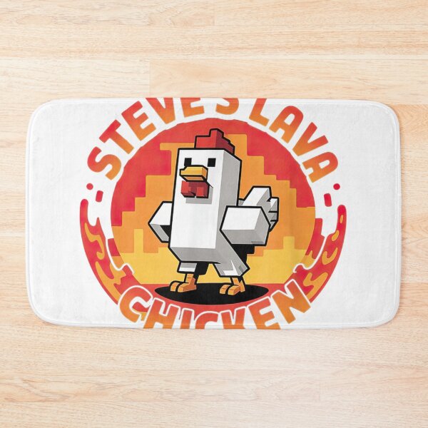 Item preview, Lava Chicken Miners Meme Steve Pixel Gaming designed and sold by Nyahtreich.