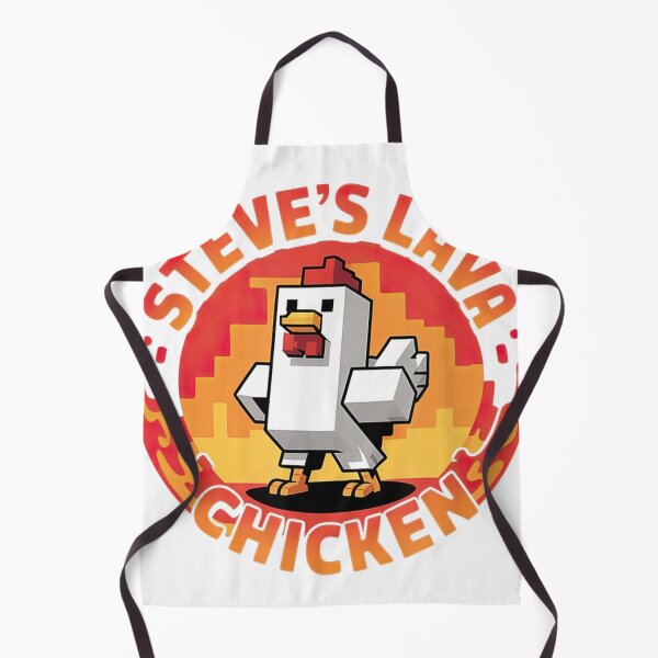 Item preview, Lava Chicken Miners Meme Steve Pixel Gaming designed and sold by Nyahtreich.