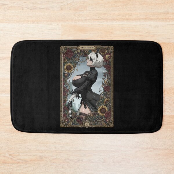 Item preview, 2B Tarot Card Style designed and sold by MadShroomPrints.