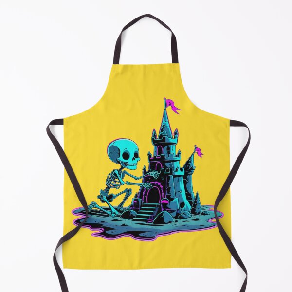 Item preview, Neon Skeleton Sandcastle Builder designed and sold by Design Delinquent.