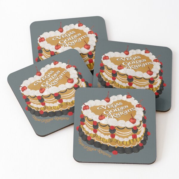 Item preview, Vintage cake - vegas hockey designed and sold by SloaneDesigns.