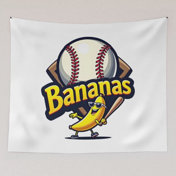Item preview, Let's Go Bananas Softball designed and sold by Almanzalbert.