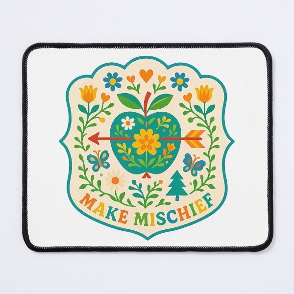 Item preview, Make Mischief - Scandinavian Folk Art by heidiannemorris © designed and sold by FOLK ART FUSION by heidiannemorris.