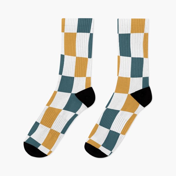 Item preview, Modern Teal and Gold Checkerboard designed and sold by deepgoa.