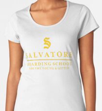 Salvatore Boarding School - TVD/Originals/Legacies Premium Scoop T-Shirt