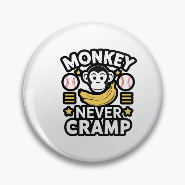 Item preview, Monkey Never Cramp - Funny  Quote Bananas designed and sold by Almanzalbert.