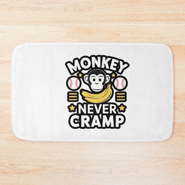 Item preview, Monkey Never Cramp - Funny  Quote Bananas designed and sold by Almanzalbert.