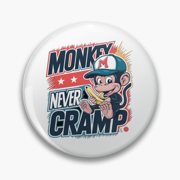 Item preview, Monkey Never Cramp - Funny Quote Bananas 2 designed and sold by Almanzalbert.
