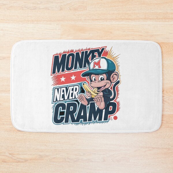 Item preview, Monkey Never Cramp - Funny Quote Bananas 2 designed and sold by Almanzalbert.