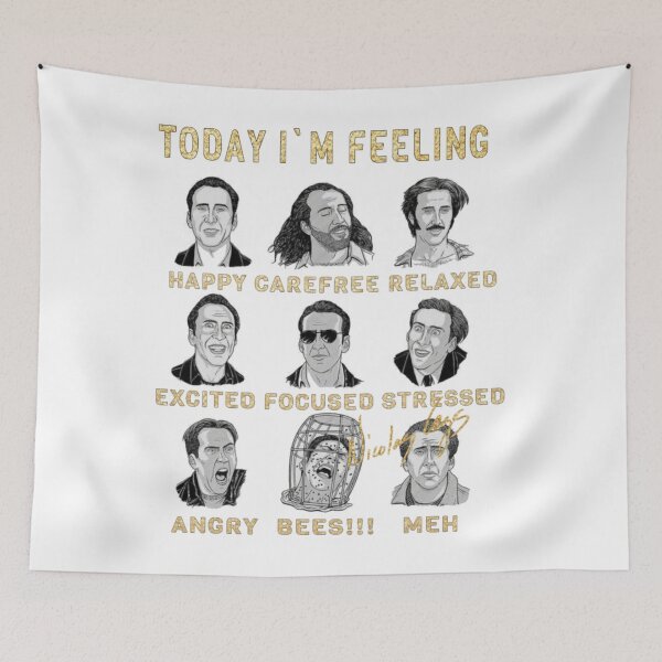 Item preview, Nicholas Cage - Nicolas Cage - Nick Cage - Nic Cage designed and sold by Nyahtreich.