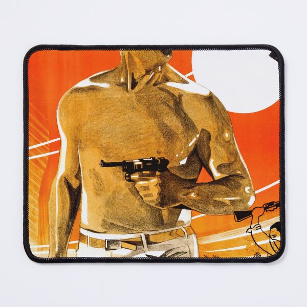Item preview, Vintage Movie Poster | The Lost Patrol 1934 | Swedish Design | Victor McLaglen & Boris Karloff | Bold Colors Action designed and sold by artofuniverse.