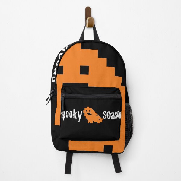 Item preview, spooky boo season with pixel running ghost Halloween designed and sold by storieslanguage.