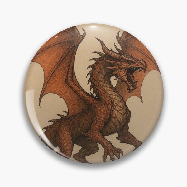 Item preview, A dragon who is angry because he didn't eat breakfast designed and sold by Sawolta30340.