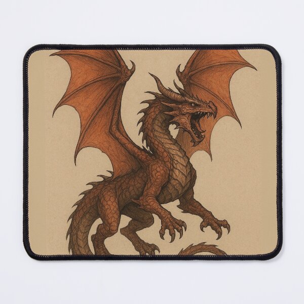 Item preview, A dragon who is angry because he didn't eat breakfast designed and sold by Sawolta30340.