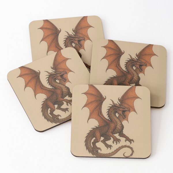 Item preview, A dragon who is angry because he didn't eat breakfast designed and sold by Sawolta30340.