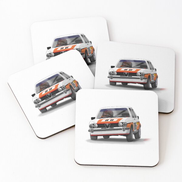 Item preview, Rallyist.art/  Th'Alfa Racing  Alfa Sud  Prod-Saloon designed and sold by Rallyist.Art Merchandise.