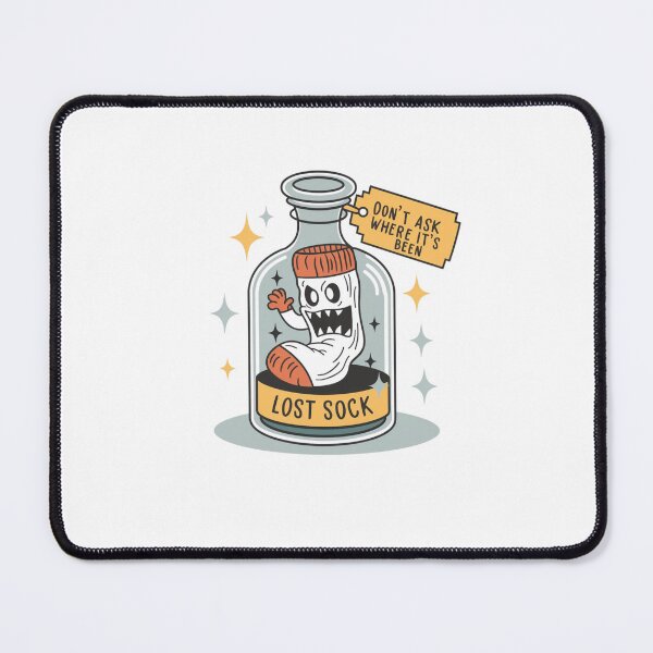 Item preview, Haunted Laundry – Ghost Sock in a Bottle HALLOWEEN Classic T-Shirt designed and sold by inkfluenceart.