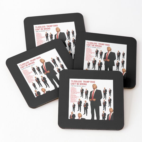 Item preview, 73559030 Trump Fans Can'T Be Wrong designed and sold by RosalynnShacke.