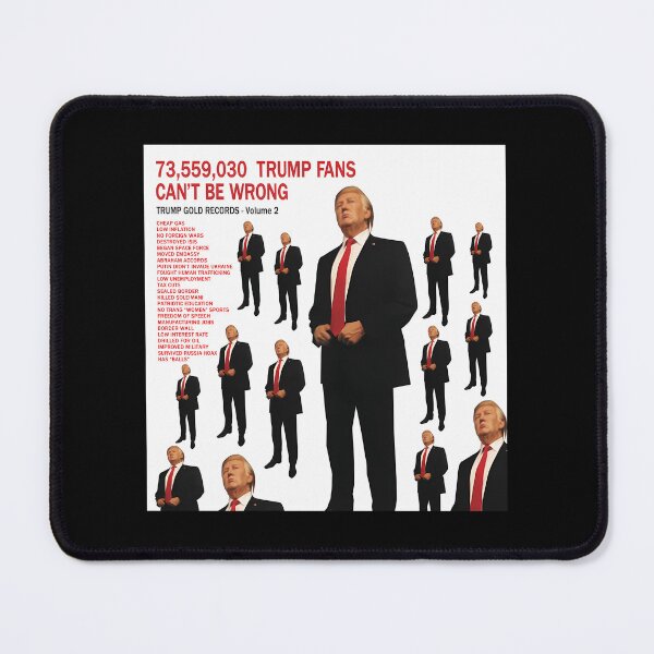 Item preview, 73559030 Trump Fans Can'T Be Wrong designed and sold by RosalynnShacke.