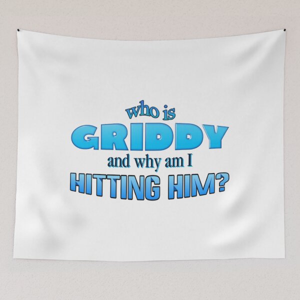 Item preview, Hit The Griddy Word Art - Who Is Griddy And Why Am I Hitting Him designed and sold by Abbiltenwerth.