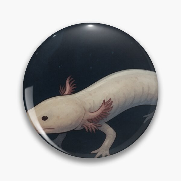 Item preview, Olm - Rare Blind Cave Salamander designed and sold by NocturnalNook.