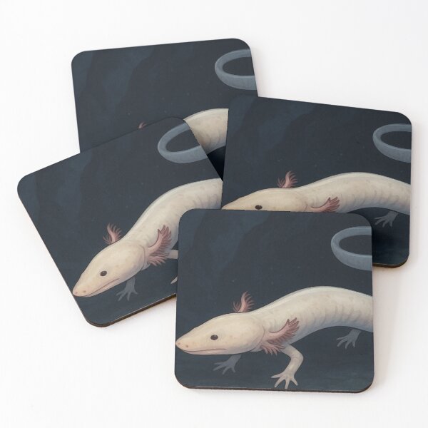 Item preview, Olm - Rare Blind Cave Salamander designed and sold by NocturnalNook.