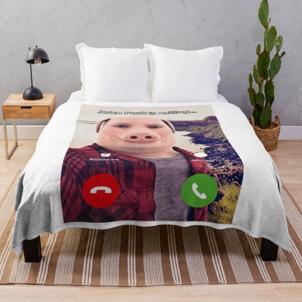 Item preview, John Pork Is Calling Funny Answer Call Phone designed and sold by Abbiltenwerth.