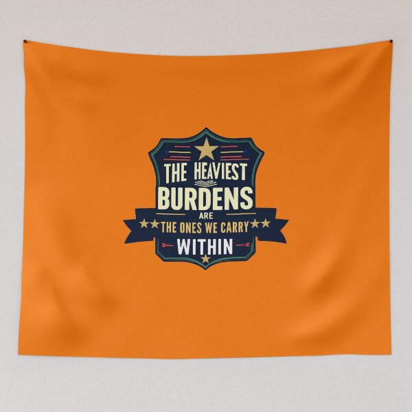 Item preview, Mental Health The Heaviest Burdens Are The Ones We Carry Within Vintage designed and sold by Zayavca.