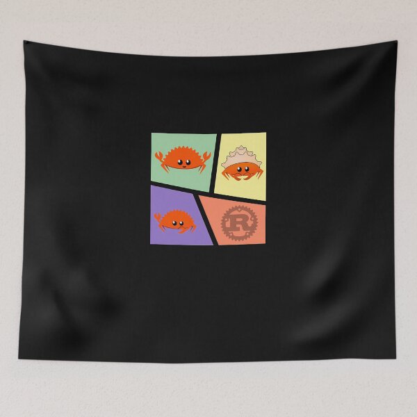 Item preview, Rust Comic With Ferris designed and sold by txmttg4tb2x.